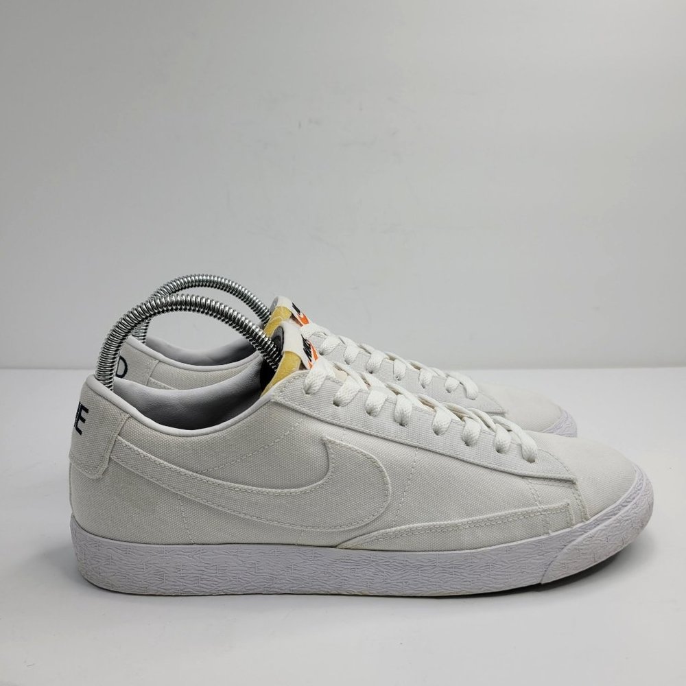 Nike SB Blazer Low SD Trail Blazer 2018 Men's White Shoes 616829-998 US Size 11
